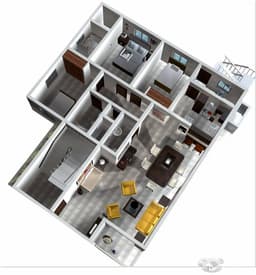 APARTAMENTO 134MT VILLAS CAROLINA MOCA.